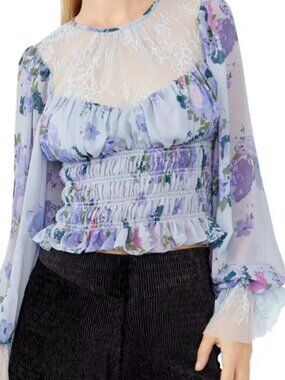 NWT Free People Daphne Blouse | Size Small